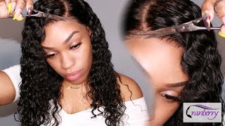 Best Way To Cut Lace + Ear Tabs On A Frontal Wig!! | Cranberry Hair | Tyestylez
