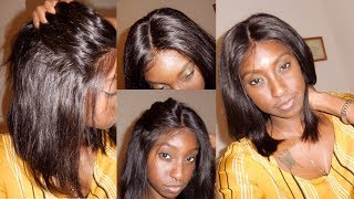 Affordable Human Hair Lacefront Wig On Aliexpress - Luffy Wigs Review - First Lacefront Experience
