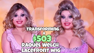 Transforming A $503 Raquel Welch Synthetic Lace Front Wig | Jaymes Mansfield