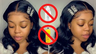Quick & Easy Glueless Hd Frontal Wig Install (No Glue, No Spray) | Nabeautyhair Com
