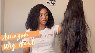 Lace Frontal Wigs Under $80?! | Amazon Wig Haul
