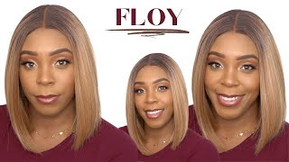 Janet Collection Synthetic Melt 13X6 Hd Lace Frontal Wig - Floy --/Wigtypes.Com