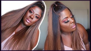 Worth $40?? Let'S See  || Freetress Equal Illusion Synthetic Lace Front Wig Il 003 || Ft. Ebony