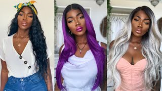 Cheap + Affordable Synthetic Wig Look| Beginner Friendly | Sleek Wigs