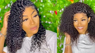Fluffy Big Curly Lace Front Wig Ft. Kriyya Hair  | Petite-Sue Divinitii