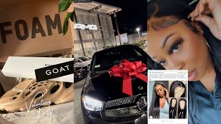 Affordable Must Have 30 Inch Human Hair Amazon Wig Review + Vlog I Bought A New Car!  | Yeezy Orche
