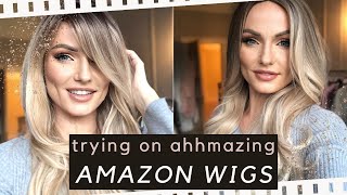 Amazon Wig Haul | Trying On 3 Ahhmazing Wigs | Great Value At £20 | Haircube
