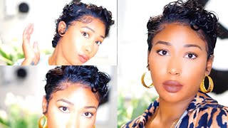 Short Pixie Cut Lace Front Wig| Ft. Wequeen Hair