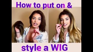 How To Wear Lace Front Wigs By Powder Room D | How To Make A Wig Look Real | Caramel Delight