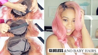 How To: Sew An Elastic Band On Lace Front Wig, Glueless & Easy (Extremely Detailed)   | Rpgshow Wig