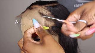 How To Cut Lace On Your Lace Wig! Must See!
