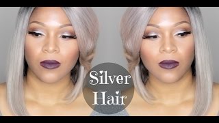 Hair Tutorial: How To Get Grey/Silver Hair | Premier Lace Wigs