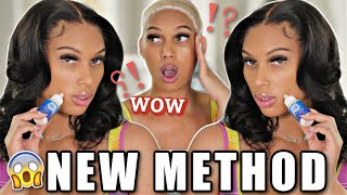  No Mess!! New Bald Cap Method 2021!!  Sweatproof Lace Wig Install For Vacation| Katelon Glue