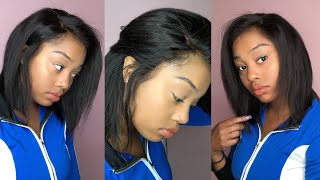 $74.47 Human Hair 13X6 Lace Front Wig From Amazon!!! *Must Watch* | Liazahair