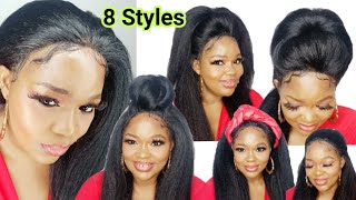 , No Frontal, No Closure Wig Making/How To Sew A Full Frontal Lace Wig And Styling