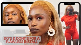 Vlog Style Wig Install| Low Hairline Wig Install For Beginners