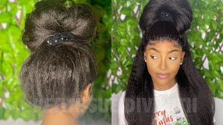 Full 360 Lace Front Wig Ft. Atina Hair  | Petite-Sue Divinitii