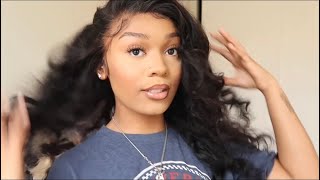 Loose Wave Glueless 360 Lace Frontal Wigs | Mslynn Hair Review