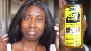 Goo Gone? Lace Wig Glue Remover ? Does It Work?