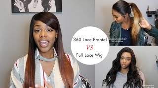 360 Lace Frontal Vs Full Lace Wig| How To Choose?| Luvme Hair