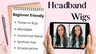 Affordable Headband Wigs/Beginner Friendly Wigs