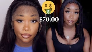 $70.00 Everyday 13*4 Straight Bob Lace Front Wig | Must Have !!! | Aliexpress Isee Hair