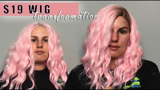 Cheap Wig Transformation (Non-Lace Front) | Diy Ombre