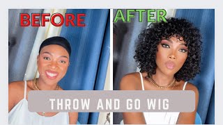 Throw It On And Go Wig, No Glue Needed Ft Luvmehair