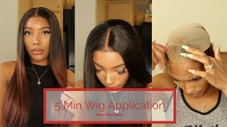 How I Really Wear My Wigs: 5 Min Application + Take Down