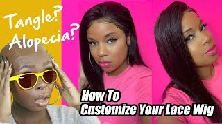 Tangle?Alopecia?How To Customize Your Eva Hair Lace Front Wigs丨Affordable $39 Wigs