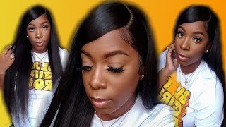 New Trend‼| 90S Inspired Swoop Bang | 13X4 Lace Front Wigs For $50 | Ishow Hair