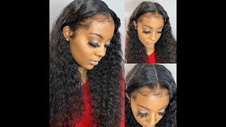 Curly Lace Front Wigs Cheap Black Hair, 99J Hair 6X6 Closure Wigs With Hd Lace Or Regular Lace