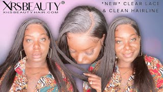 Most Natural Wig Ever!  Clear Invisible Lace Undetectable Wig| No Plucking Needed!! | Xrsbeauty