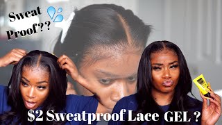 $2 Sweatproof Lace Gel?? What’S Tea Sis  Ft. My First Wig | Laurasia Andrea Wigs