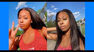 You Need This Transparent Lace Front Wig!! (Natural Install) | Milisa Hair