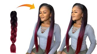 How To: Crochet Using Braiding Hair / Hairstyle On A Budget