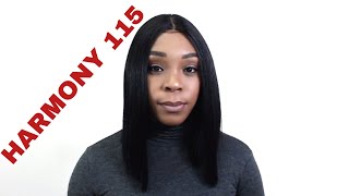 Milky Way Human Hair Blend Lace Front Wig - Harmony 115 --/Wigtypes.Com