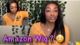 Watch Me Install This $60 Amazon Wig | 16” Straight Lace Frontal