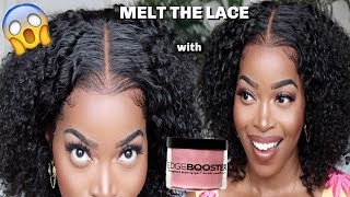 Omg!!Melt The Lace With Edge Control| No Work Needed Transparent Lace Wig Ft. Omgqueen