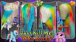 How To Reverse 613 Blonde Hair To Ombre Candy Color? | #Viral #Trending Wig Ft. Ulahair