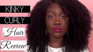 Afro Kinky Curly Lace Front Wig Review |Wonda Wigs