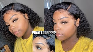 Installing My Shortest Wig Ever | Ft. Premium Lace Wigs Curly Bob