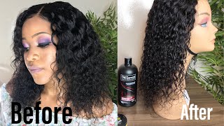 How To Maintain Curly Wigs| How To Wash Curls| South African Youtuber|Kholiswa M