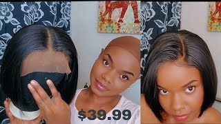 Only $39.99! Realistic 13X6 Everyday Bob! Ft. Bestlacewigs