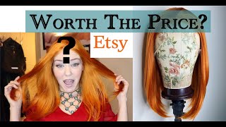 Etsy Lace-Front Wig Unboxing | Review & How-To  | Was It Worth The Price?