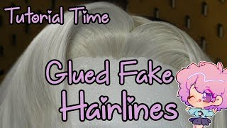 Fake Glued Hairline Tutorial For Cosplay