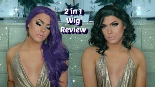 2 In 1 Synthetic Lacefront Wig Review | Whatadrag