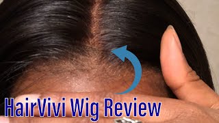 Unsponsered Hairvivi Glueless Wig Review | Hairvivi Wigs | Glueless Lace Front Wig Review