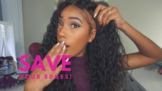 Save Your Edges!!! Stop Wigs From Sliding! No Glue No Tape: Wiggrip