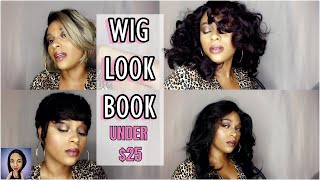 Affordable Wig Look Book | Wigs Under $25 | Madame Sophy
